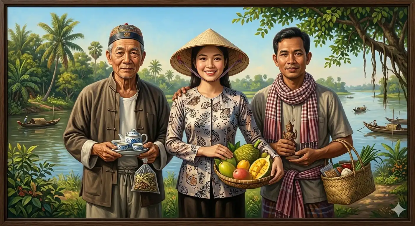 Nhu Gia – Nơi Giao Thoa Của Ba Dân Tộc: Kinh - Hoa - Khmer